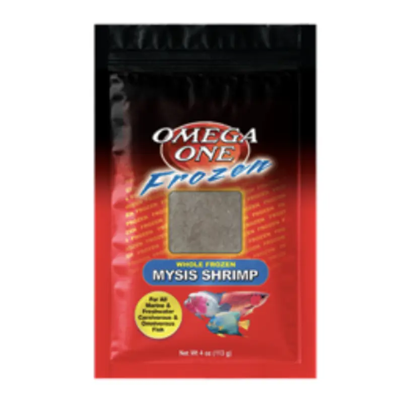 Omega Once Frozen Mysis Shrimp Flat Pack 16oz