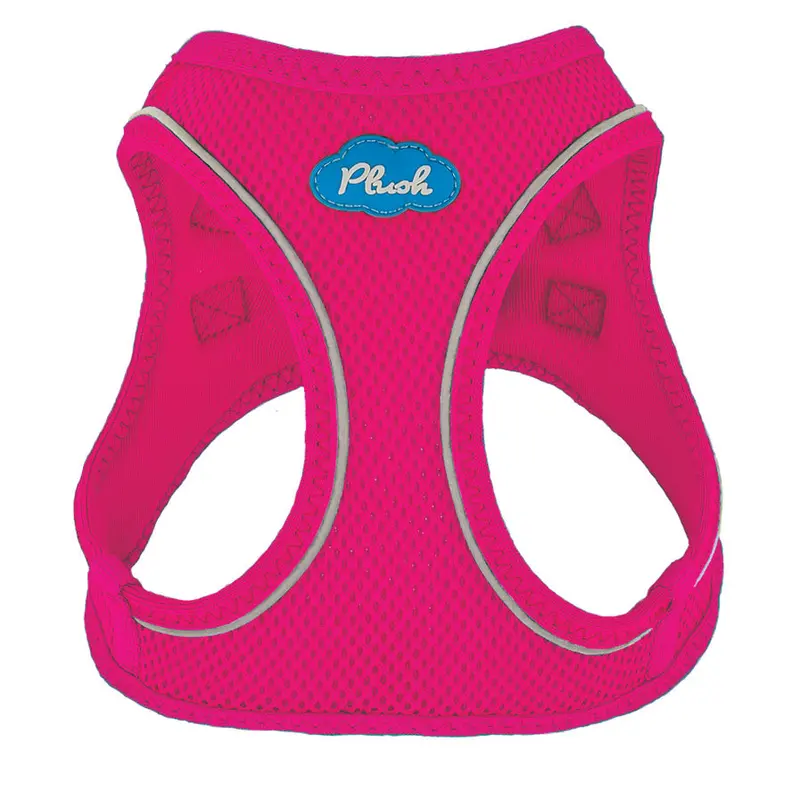 Plush Step In Dog Harness Small Pink