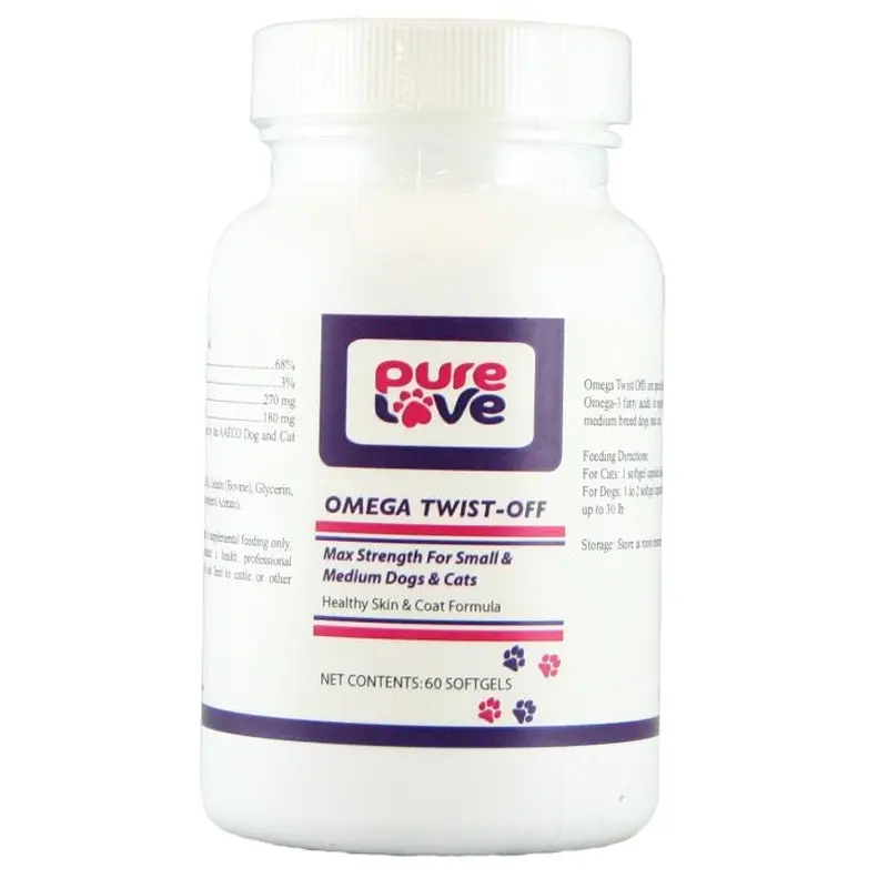 Pure Love Omega Twist Off for Small and Medium Dogs