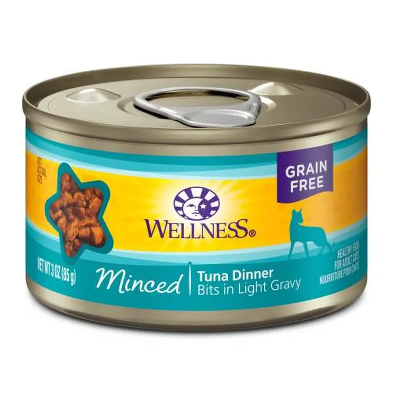 Wellness Complete Health Adult Minced Tuna Entree Wet Cat Food (5.5oz)