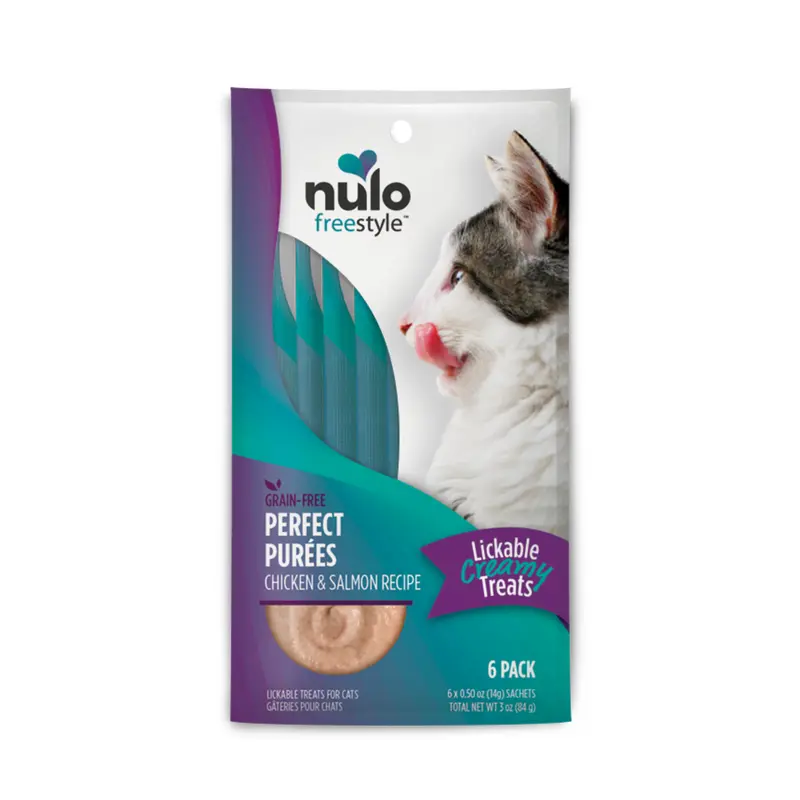 Nulo Chicken & Salmon Perfect Purees Lickable Treat
