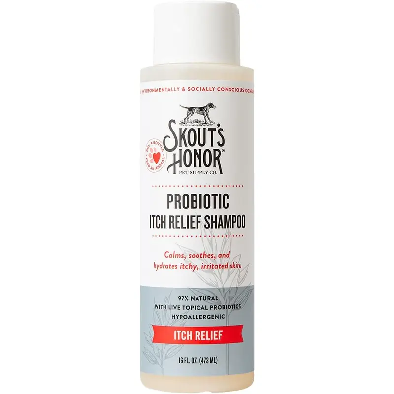 Skout's Honor Probiotic Itch Relief Shampoo 16 oz