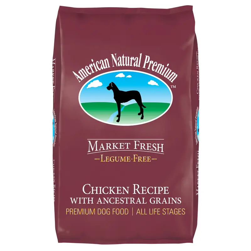 American Natural Premium Market Fresh Chicken Recipe with Ancestral Grains Dry Dog Food
