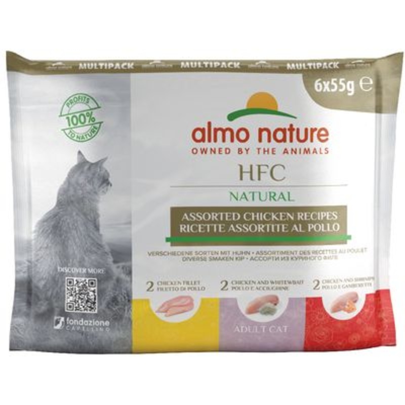 Almo Nature HFC Jelly Pouches 6 x 55g-434015.0